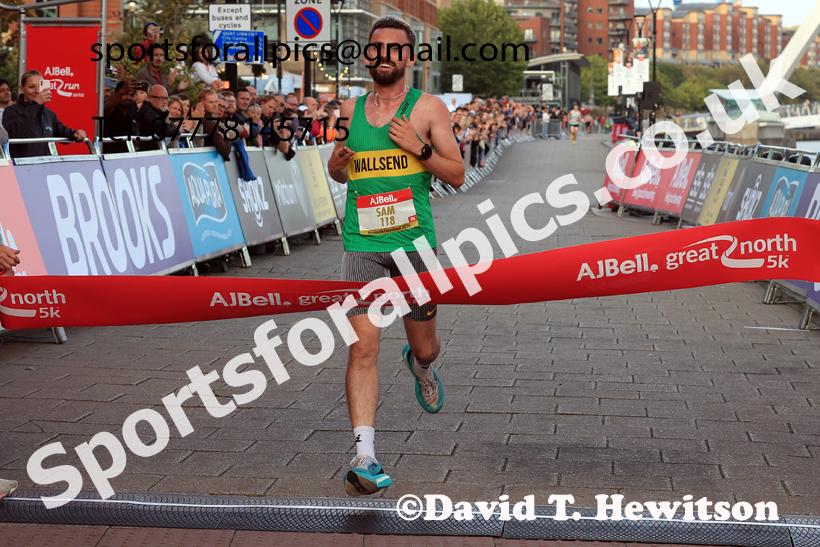 The 2026 AJ Bell Great North 5k, Newcastle Quayside. Photo: David T. Hewitson/Sports for All Pics
